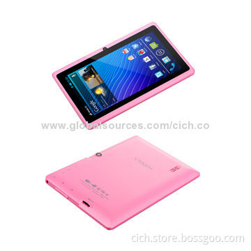 7" Android 4.4 KitKat Tablet PCs, Allwinner A23 Dual-core, Capacitive, Wi-Fi/Dual-camera, Bluetooth